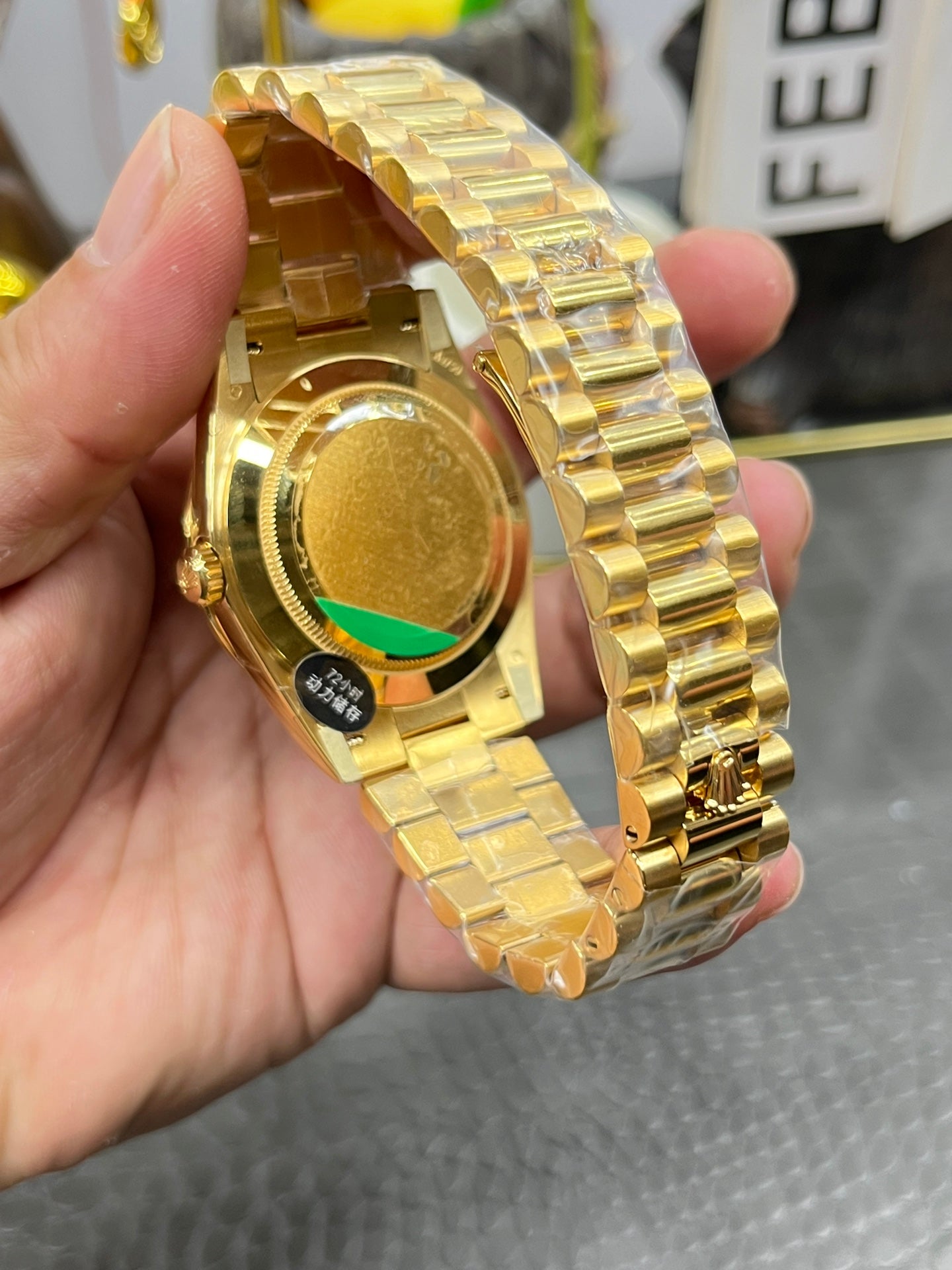 CBD watch Datejust Sunday type / 40mm gambling table green dogtooth bezel / Seagull 3255 fully automatic mechanical movement / super weight 216 grams