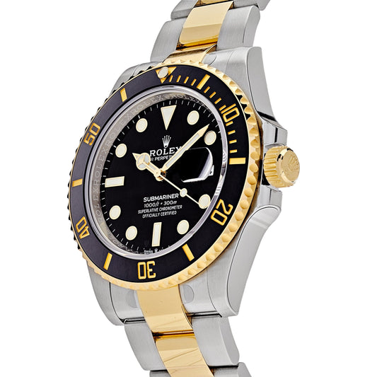 2025 Watch Submariner Date 126613LN Stainless Steel Yellow Gold Black Dial (2023)