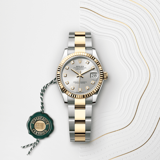Datejust 31 Oyster, 31 mm, acier Oystersteel et or jaune watch