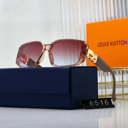 2025 Sunglasses  Retro Square Frame Sunglasses