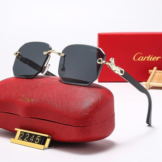 2025 7 Colors Fashion  frameless square Sunglasses  2245