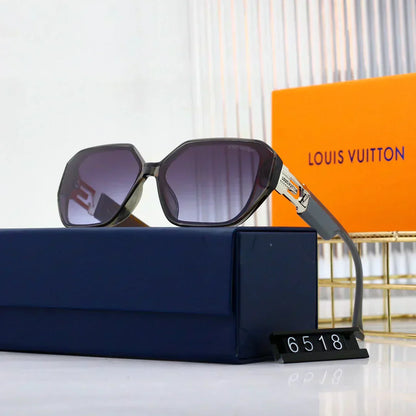 2025 Sunglasses  Retro Square Frame Sunglasses