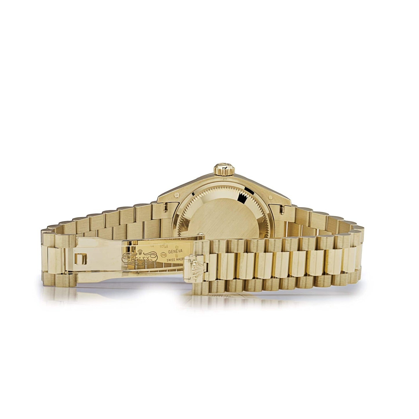 2025 Watch Datejust 279138RBR Yellow Gold Champagne Diamond Dial President (2022)