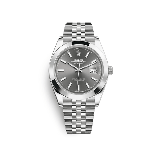 2025 Watch Datejust 126300 Stainless Steel Slate Dial Jubilee