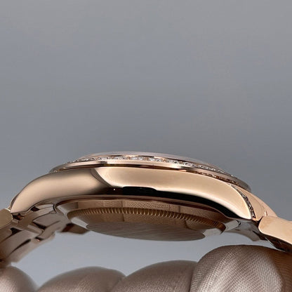 2025 Watch Datejust Pearlmaster 86405RBR Diamond Paved