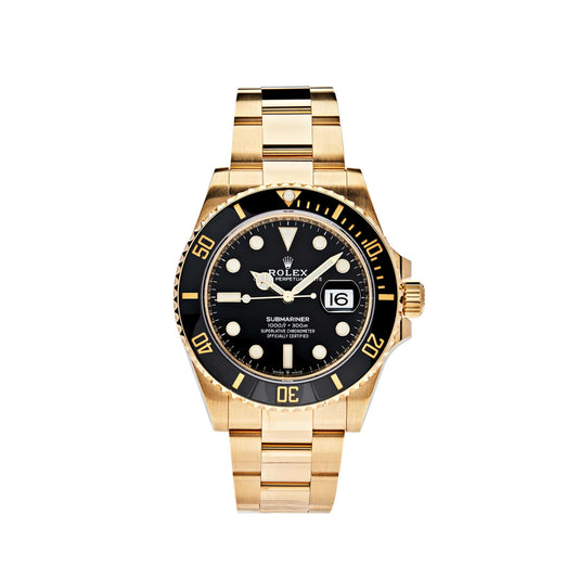 2025 Watch Submariner Date 126618LN Yellow Gold Black Dial (2023)